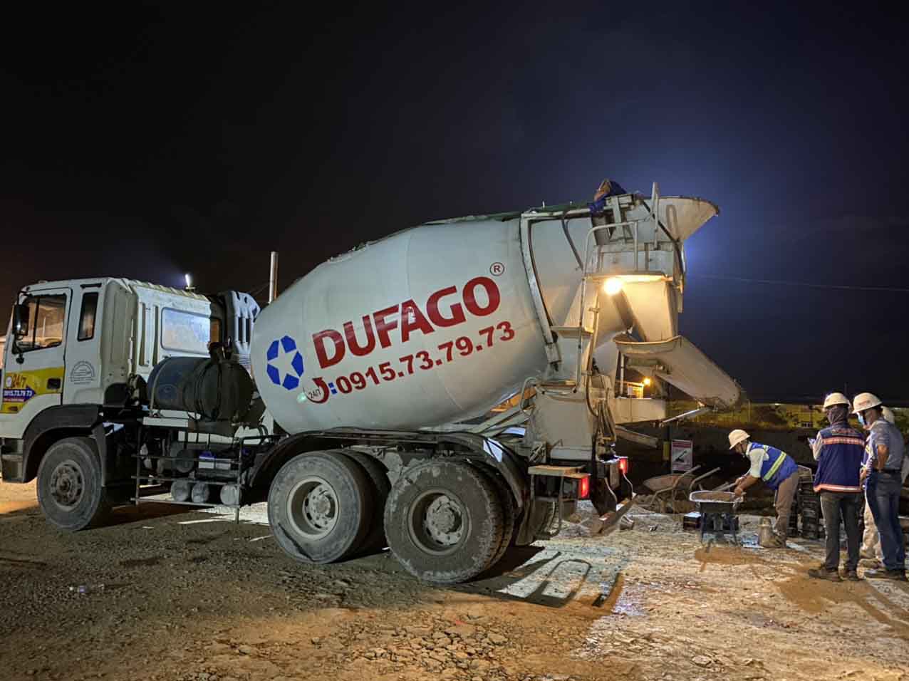 Dufago commercial concrete in Da Nang