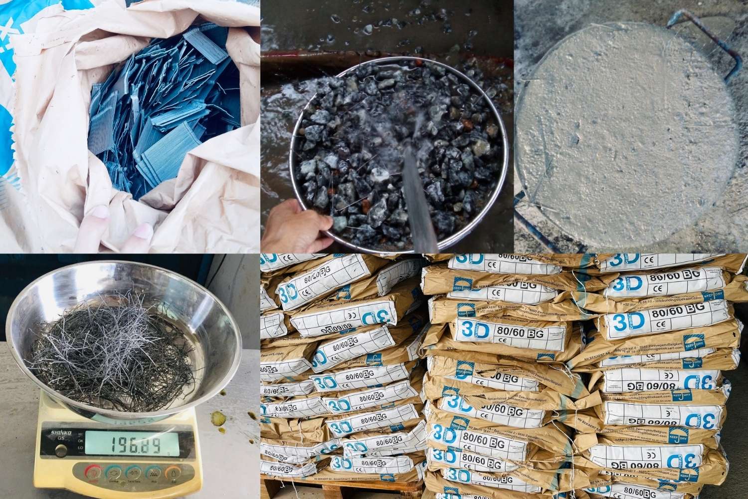 Application of fiber-reinforced concrete