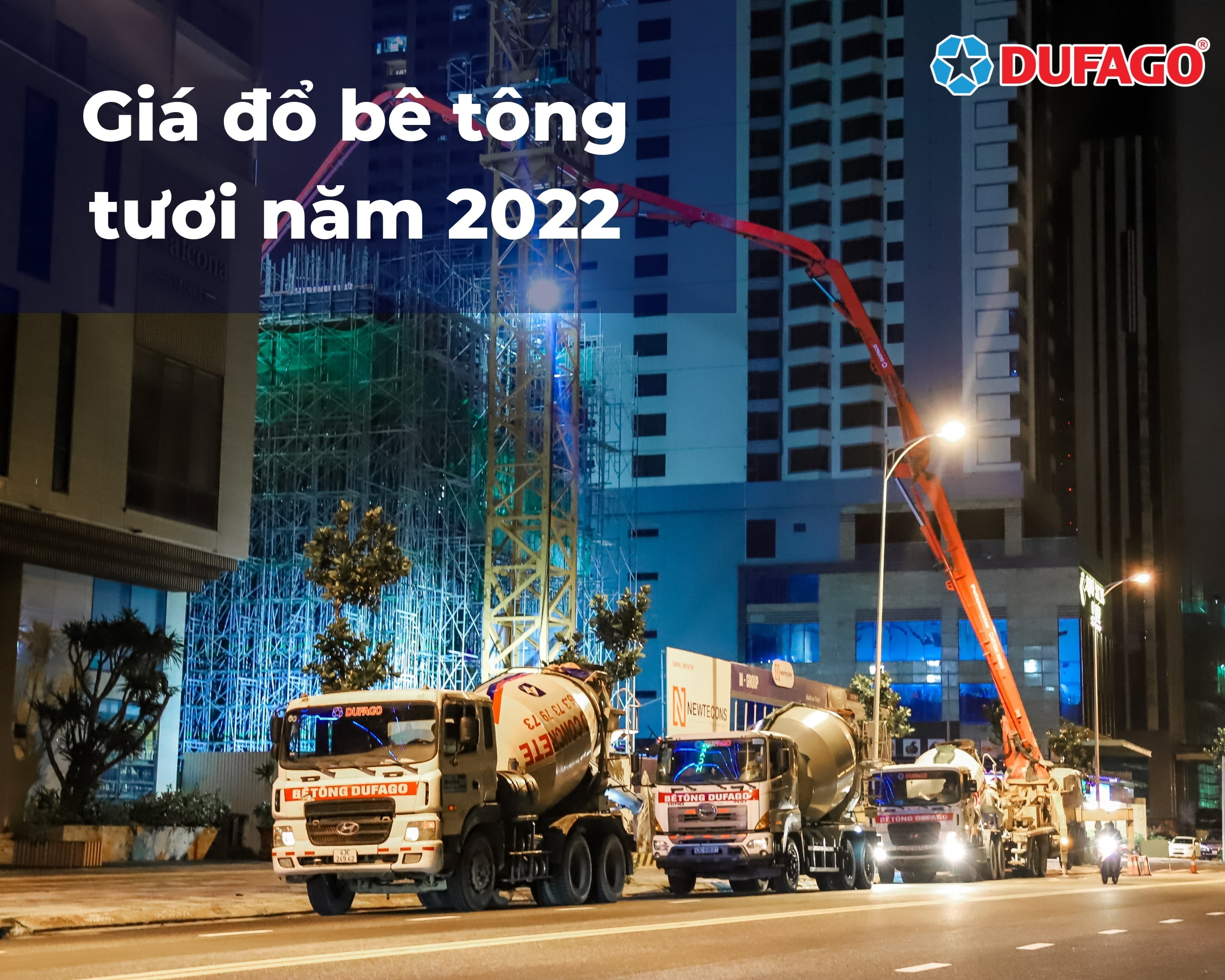 Giá bê tông tươi Quảng Ngãi năm 2022