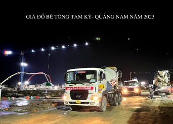 Đổ bê tông Tam Kỳ- Quảng Nam năm 2023