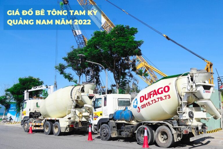 Giá đổ bê tông Tam Kỳ- Quảng Nam năm 2022