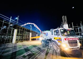 Đổ bê tông tại Quảng Ngãi