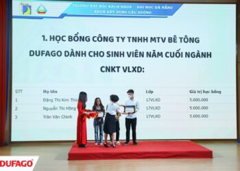 Dufago cấp học bổng