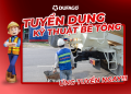 TUYỂN DỤNG NHÂN VIÊN KỸ THUẬT BÊ TÔNG