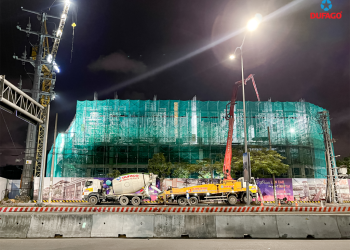 Dufago cung cấp bê tông tại dự án Sun Cosmo - The Panoma 1