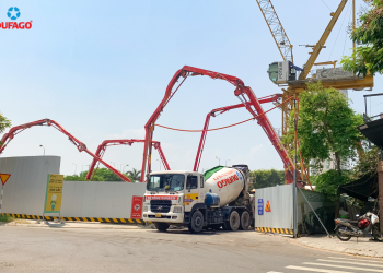 DUFAGO CUNG CẤP GẦN 1.000M3 BÊ TÔNG CHO DỰ ÁN THE PANOMA 2 – SUN COSMO RESIDENCE