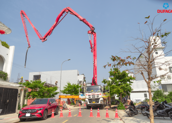 Đổ bê tông công trình dân dụng