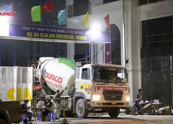 Dufago cung cấp bê tông chất lượng cao cho dự án Sun Symphony Residence