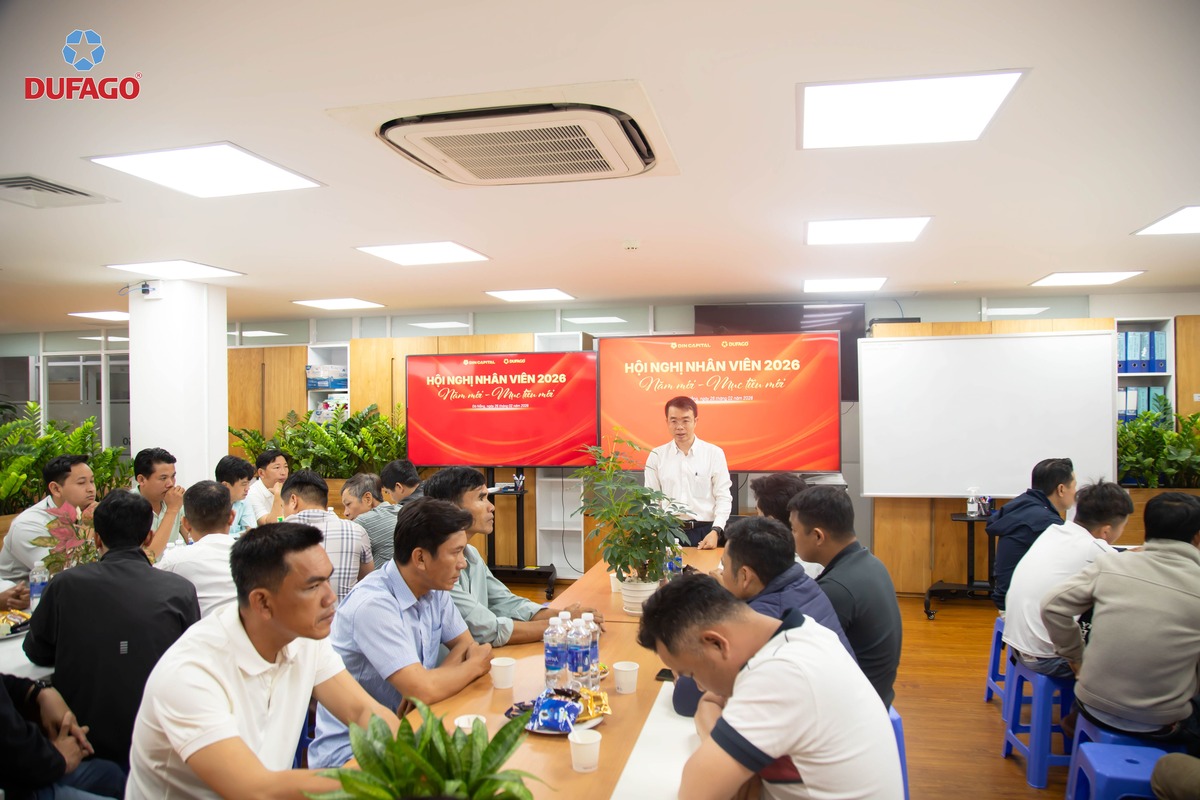 Dufago tổ chức Hội nghị Nhân viên thường niên 2026