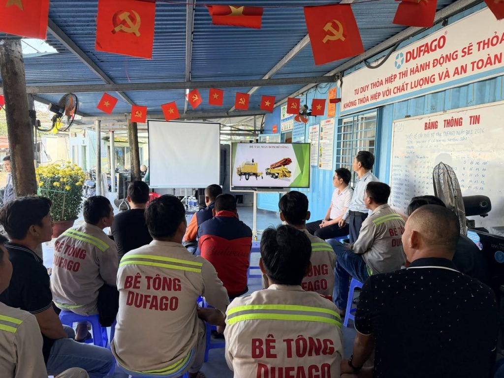 Chuẩn hóa đội ngũ để dòng bê tông luôn thông suốt