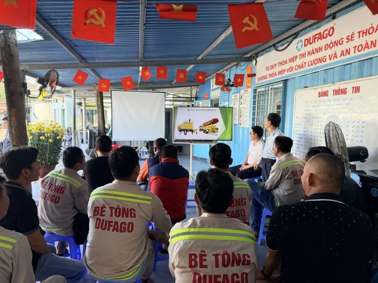 Chuẩn hóa đội ngũ để dòng bê tông luôn thông suốt