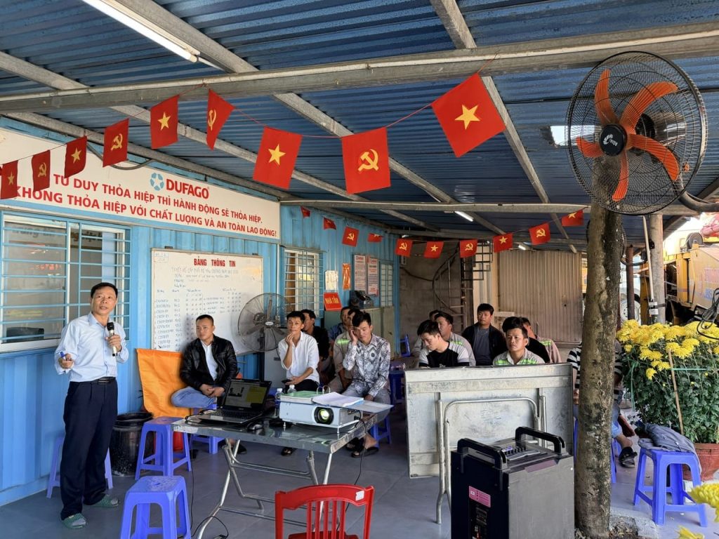 Nội dung đào tạo bám sát thực tế công trường