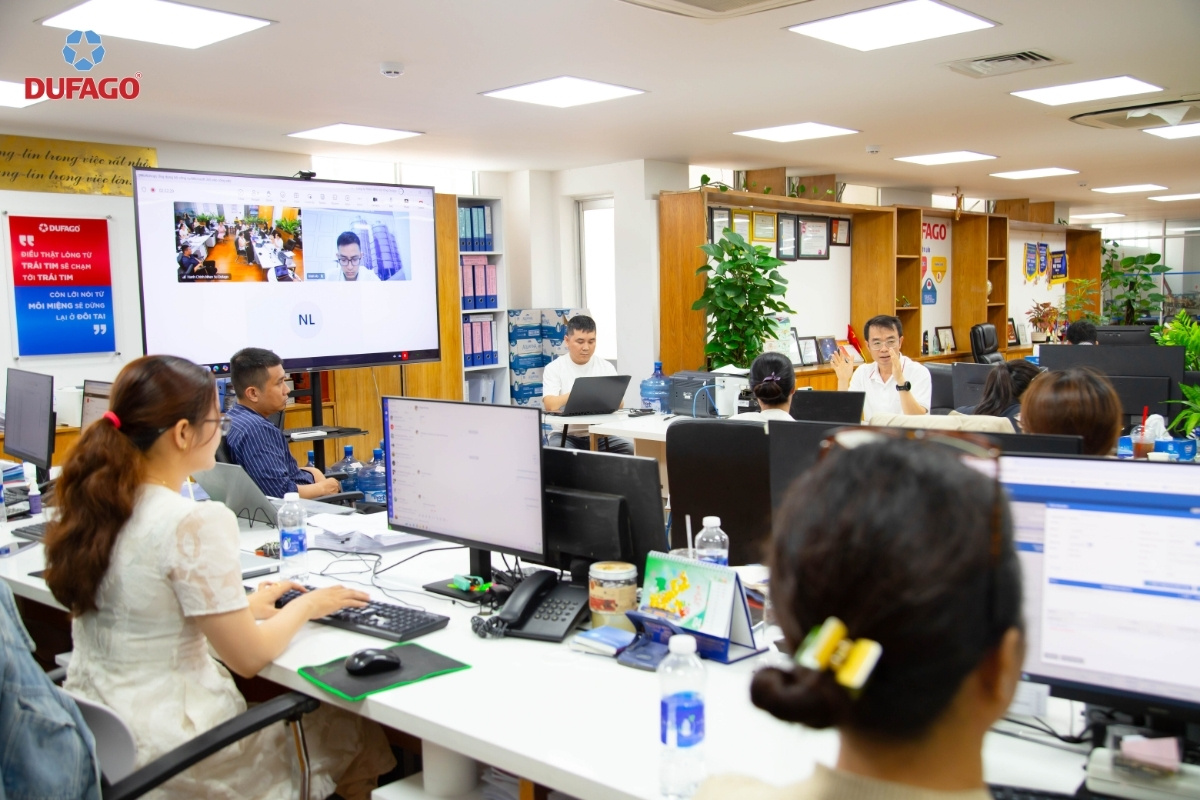 Đào tạo ứng dụng AI tại Dufago hướng đến nâng cao hiệu quả làm việc