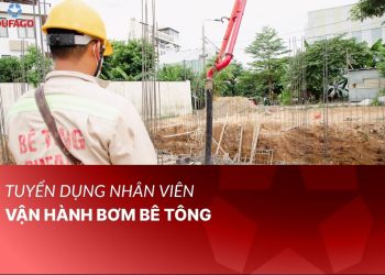 Tuyển dụng nhân viên vận hành bơm bê tông