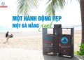 Dufago trao tặng thùng rác cho thành phố